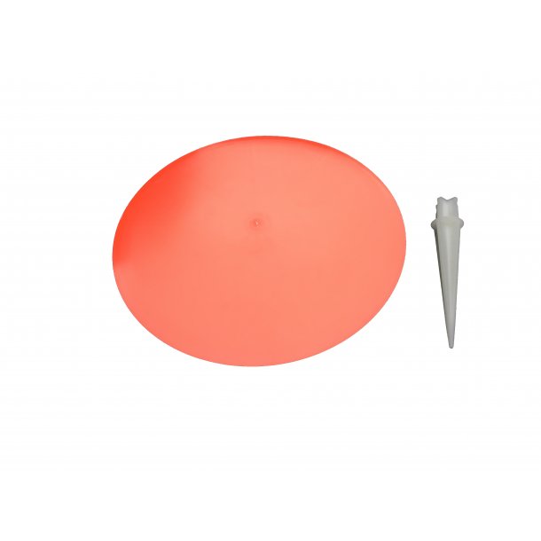 Markeringsplade, 350 mm, med spyd