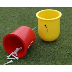 Broken tee marker i plast, Model Bowl