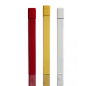 Vinylbeskyttelse til markeringsple, firkantede, 31 m.