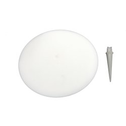 Markeringsplade, 350 mm, med spyd