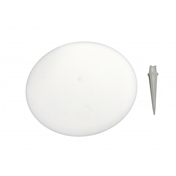 Markeringsplade, 350 mm, med spyd