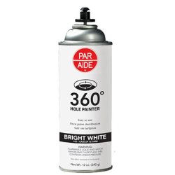 360 Hulkants maling, hvid (12 stk.)