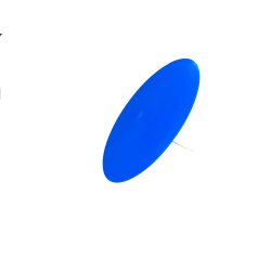 Markeringsplade, 350 mm, med spyd