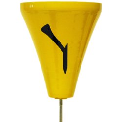 Lagersalg - Broken Tee Caddie i Gul, Grn, eller Rd