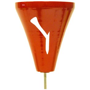 Lagersalg - Broken Tee Caddie i Gul, Grn, eller Rd