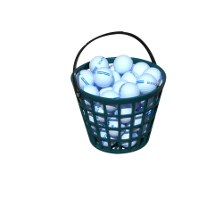 Boldkurve i ultra strkt plast, grn, 40, 75 og 100 bolde