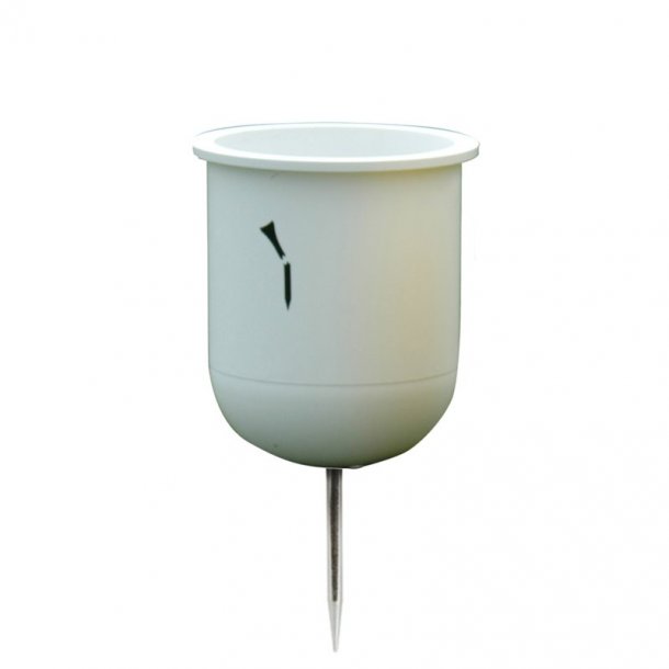 Broken tee marker i plast, Model Bowl