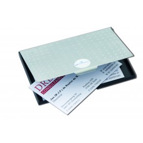 Visitkort holder med logo