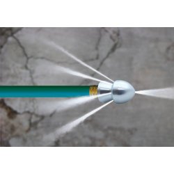 Drain blaster cleaning nozzle