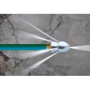 Drain blaster cleaning nozzle