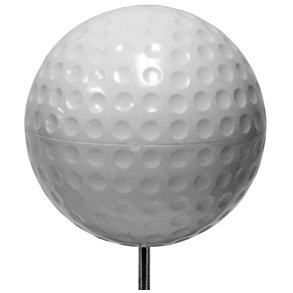 Lagersalg - Tee Markr - Dimple-T Markr, hvid