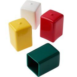 Top til markeringsple, firkantede / runde, 25 stk