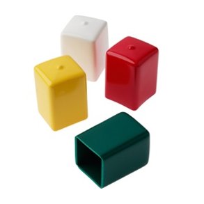 Top til markeringsple, firkantede / runde, 25 stk