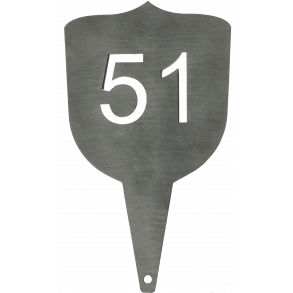 Teemarkering i rustfrit stl