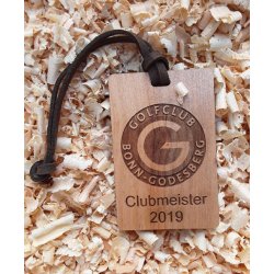 Bagmrke, tr med lderrem