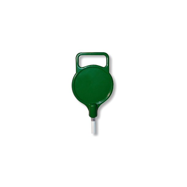 Hoved til putting green flagstang, aluminium med hndtag