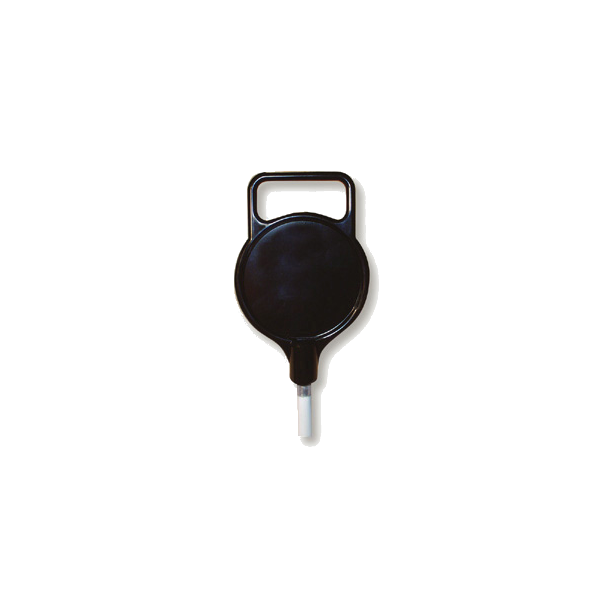 Komplet puttinggreen flagstang med aluminiumshoved, hndtag og fod (boldlfter)