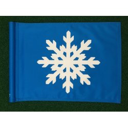 Vinterflag med iskrystal