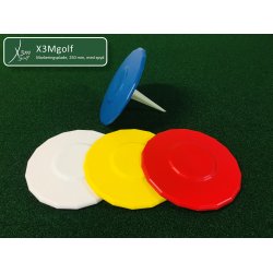 Markeringsplade, 250 mm, med spyd