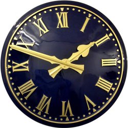 Ur, udendrs i glasfiber, 46-150 cm, mange farver