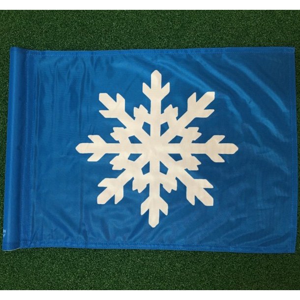 Vinterflag med iskrystal