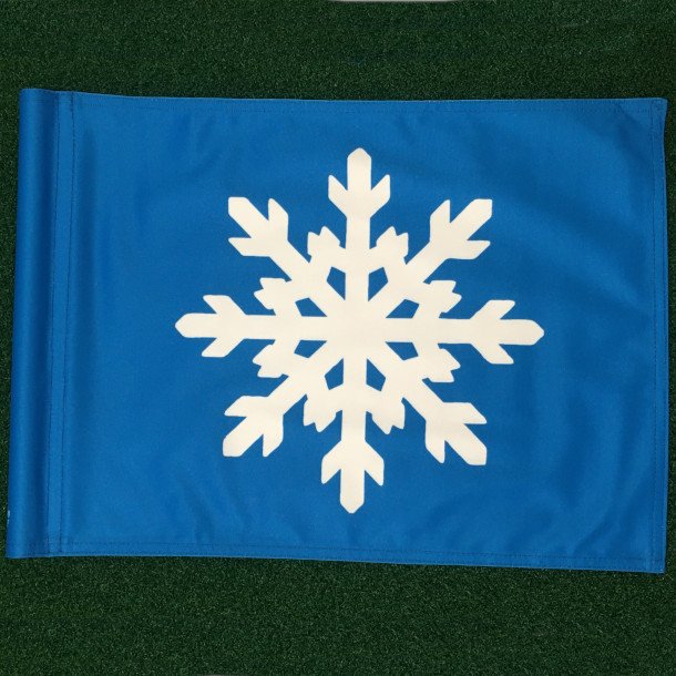 Vinterflag med iskrystal