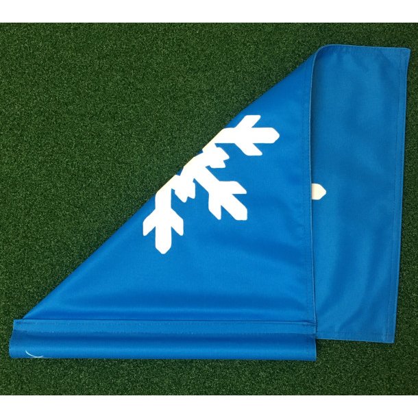 Vinterflag med iskrystal