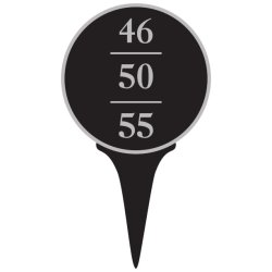 Tee markering i formstbt aluminium, 150mm