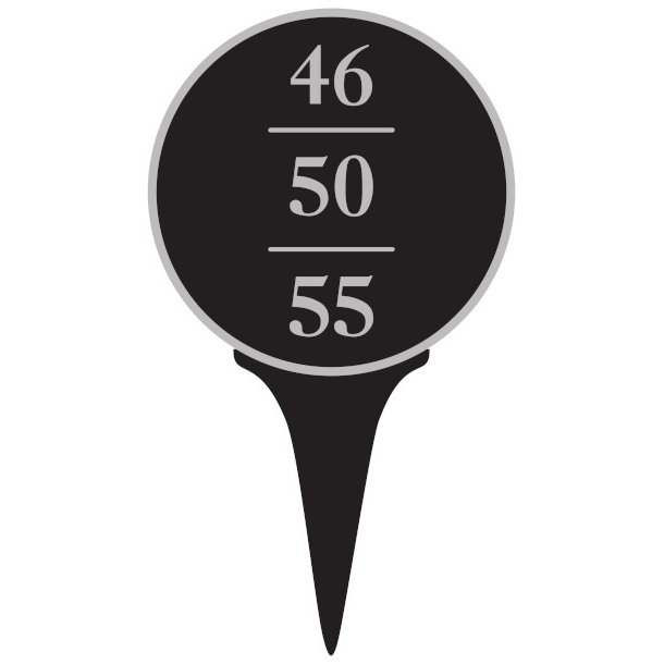 Tee markering i formstbt aluminium, 150mm