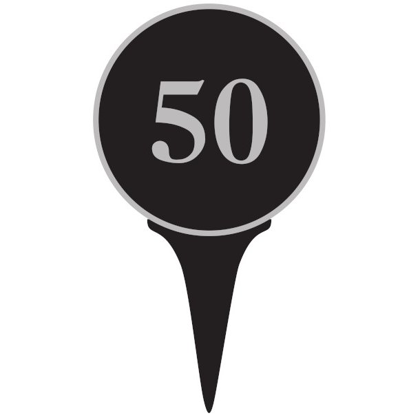 Tee markering i formstbt aluminium, 150mm