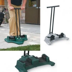 Skobrste, fritstende med hndtag