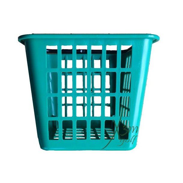 Lagersalg - Boldkurv i plastik, firkantet, 75 bolde