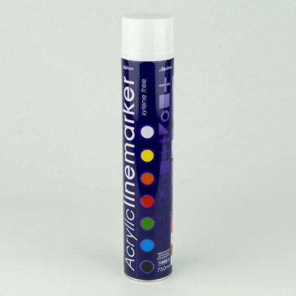 Markerings-Kit med to-hjulet applikator + 12 dser spraymaling