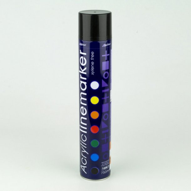 Markerings-Kit med to-hjulet applikator + 12 dser spraymaling