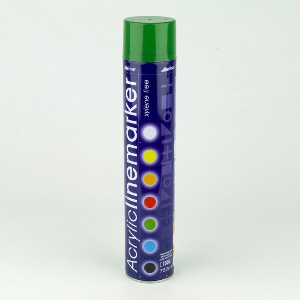 Markerings-Kit med to-hjulet applikator + 12 dser spraymaling