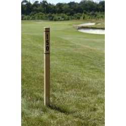 Afstandsmarkeringsple i teaktr