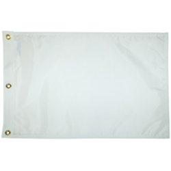 Flagst, ensfarvede med ophngningshuller, 9 stk.