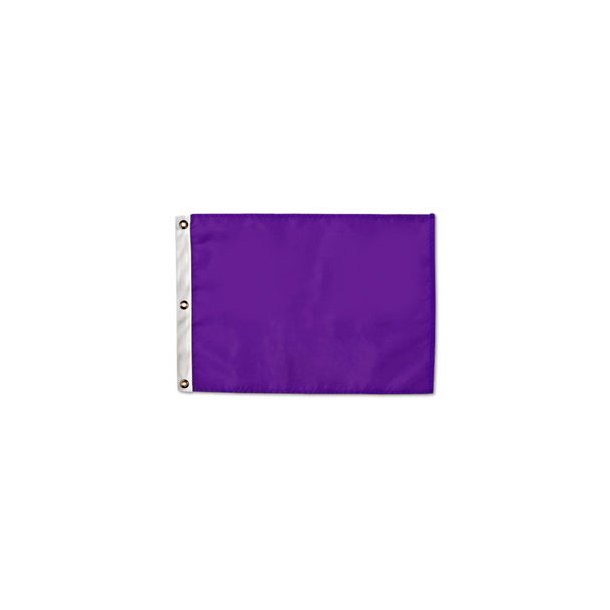 Flagst, ensfarvede med ophngningshuller, 9 stk.