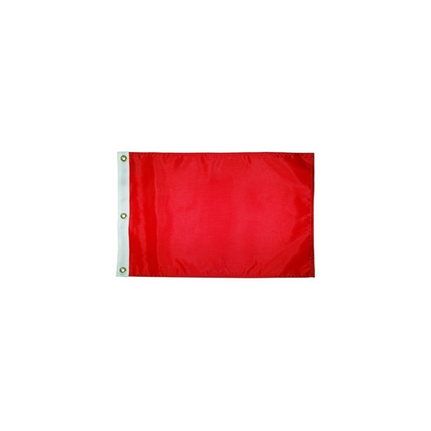 Flagst, ensfarvede med ophngningshuller, 9 stk.