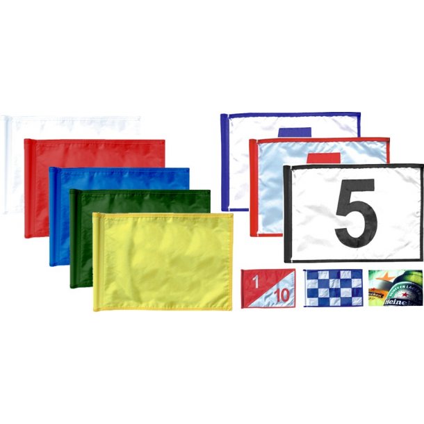 Flagst, X3M kraftig, 9 stk., med psyet tal