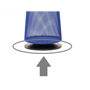 Lagersalg - Fod til affaldsbeholder 114 liter