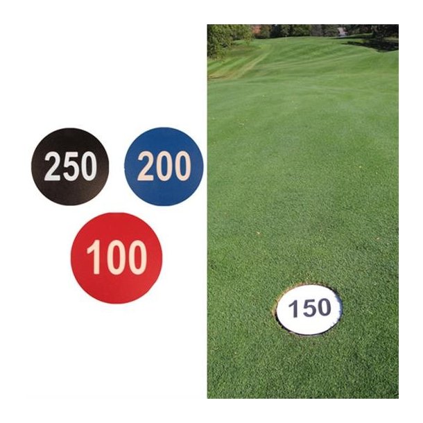 Afstandsmarkeringer, laminat