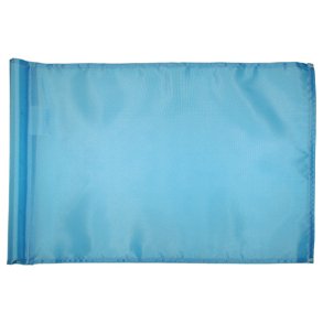 Flagst, ensfarvede nylon-200, 9 stk