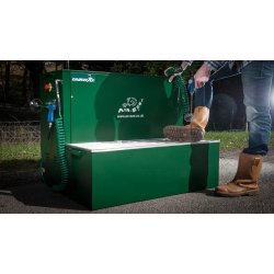 Rengringsstation med trykluft