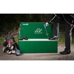 Rengringsstation med trykluft