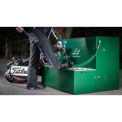 Rengringsstation med trykluft