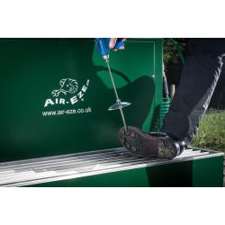 Rengringsstation med trykluft