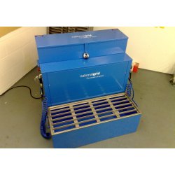 Rengringsstation med trykluft