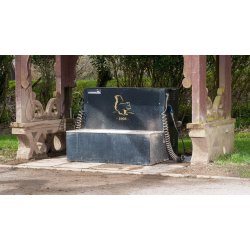 Rengringsstation med trykluft