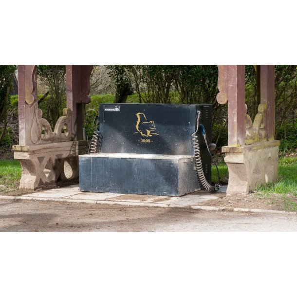 Rengringsstation med trykluft